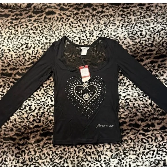 Parasuco Ladies Beaded Lace Top - Picture 5 of 10